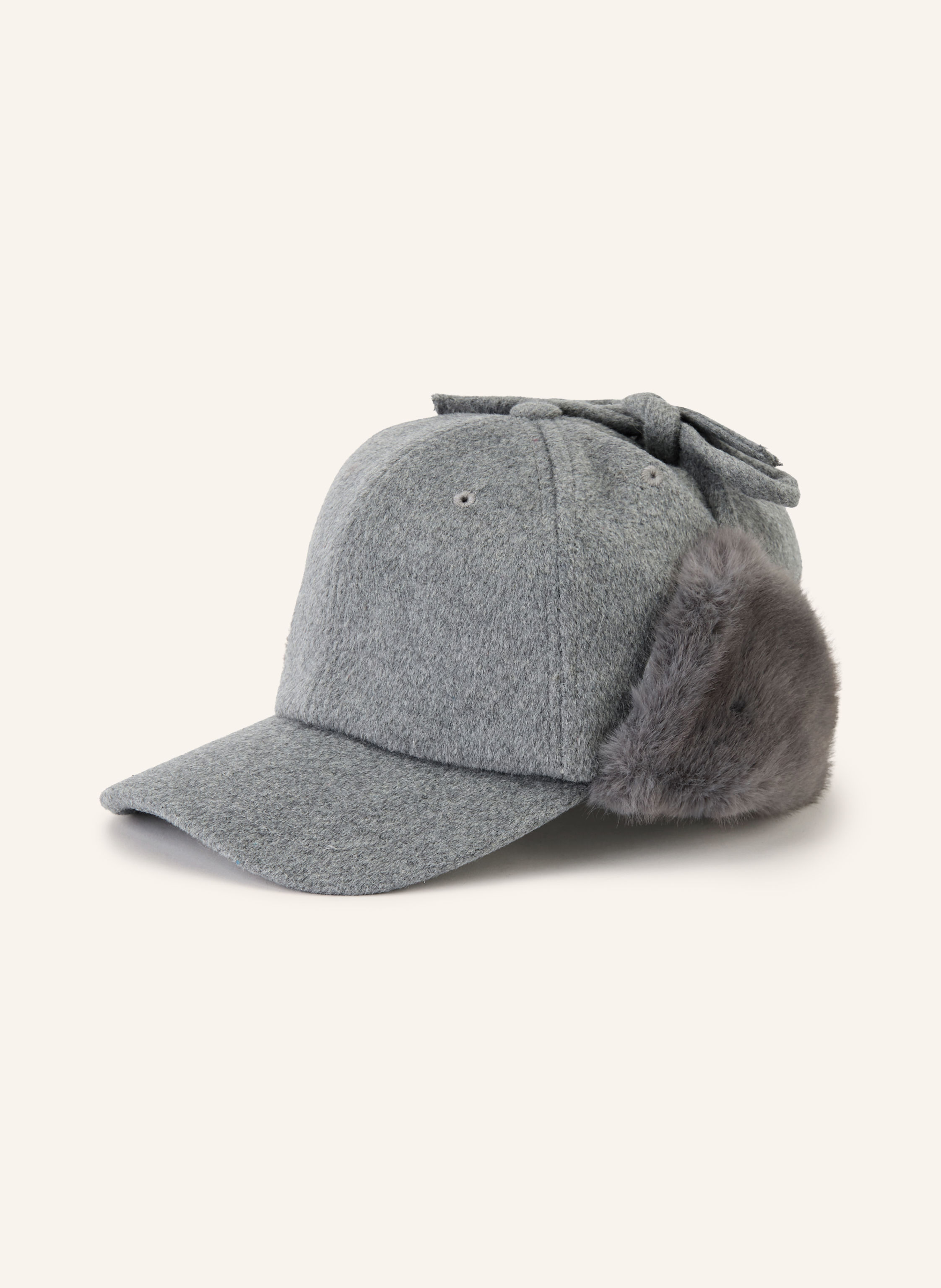 BY MALENE BIRGER Cap TANNA mit Kunstfell