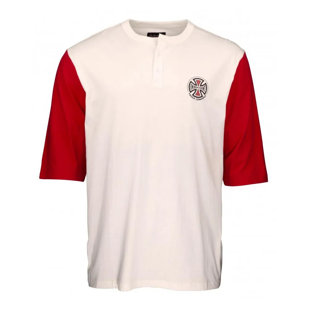 Independent Truck co henley 3/4 sleeve T-shirt