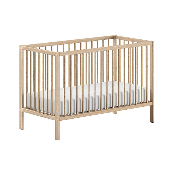 Lit bebe 60x120 sommier inclus Vipack Meryl Bois