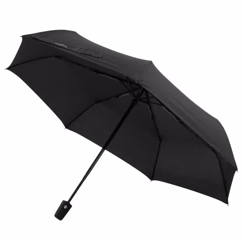 Mały składany parasol w kolorze czarnym