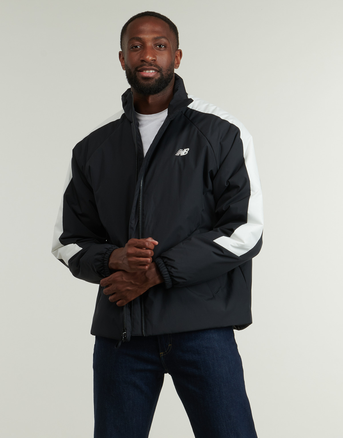 New Balance - WINTERIZED WINDBREAKER JACKET - Black