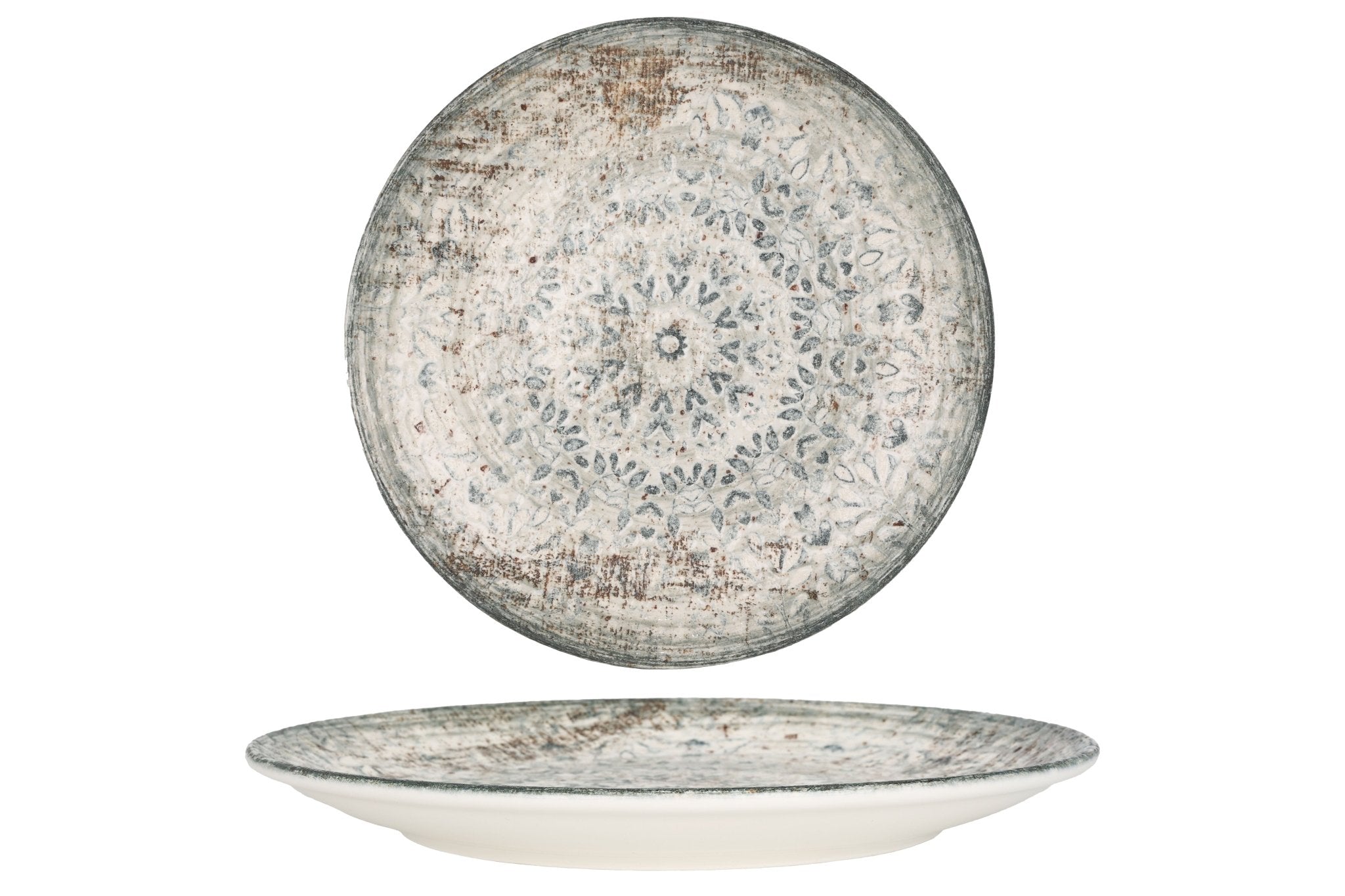 Rinart Dinerbord - Fade - Porselein - 27 cm - set van 6