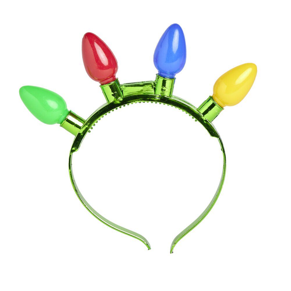 Serre tête de No&euml;l lumineux 4LED