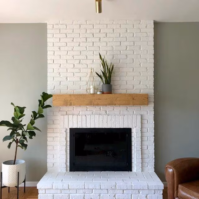 Handmade Fireplace Mantel: Floating TV Shelf, Rustic Pine Mantel