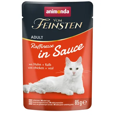 animonda vom Feinsten Adult Raffinesse in Sauce 24 x 85g