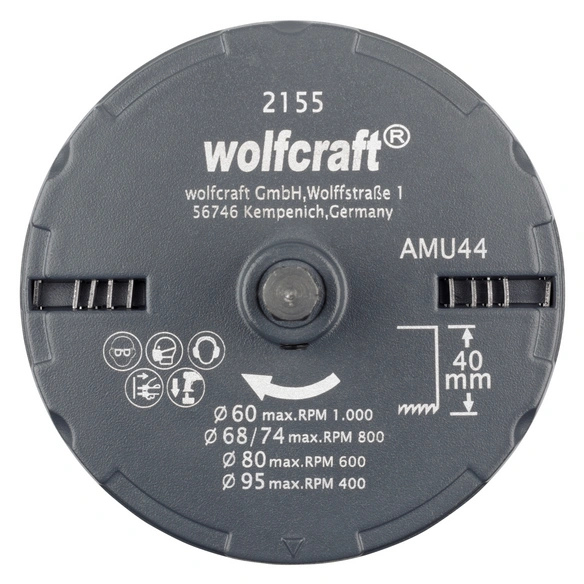 Lochsäge, , Wolfram-Stahl