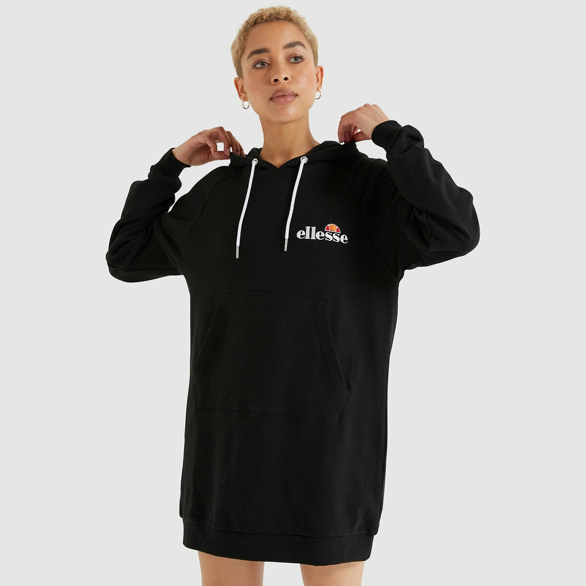 Robe sweat à capuche