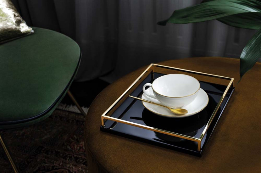 Filiżanka do herbaty (200 ml) Anmut Gold Villeroy & Boch