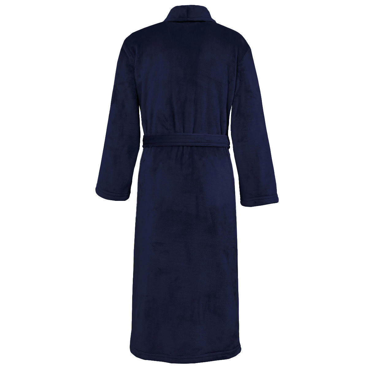 KOMO - Peignoir polaire chaud & doux Bleu Nuit M