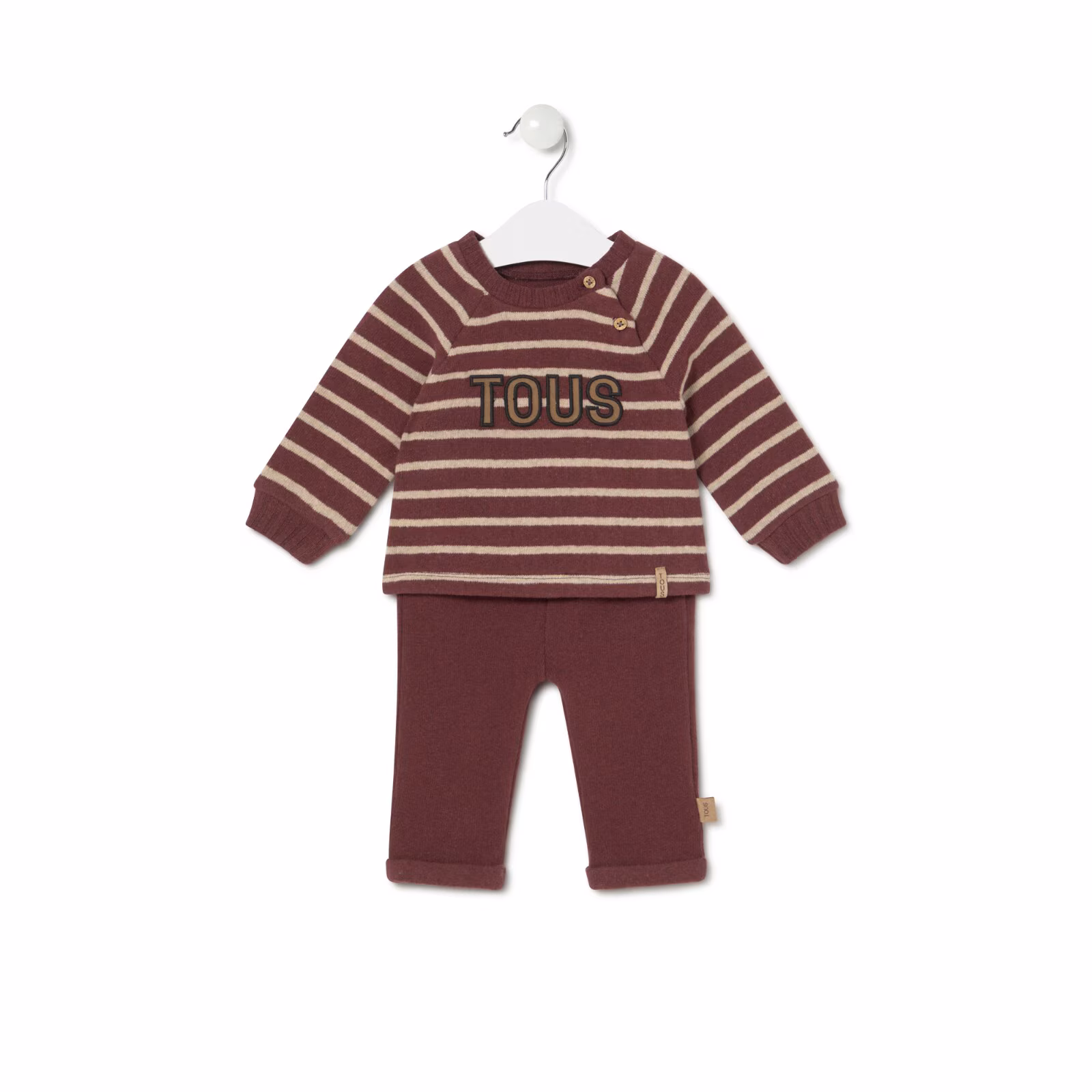 Conjunto de niño Garnet granate