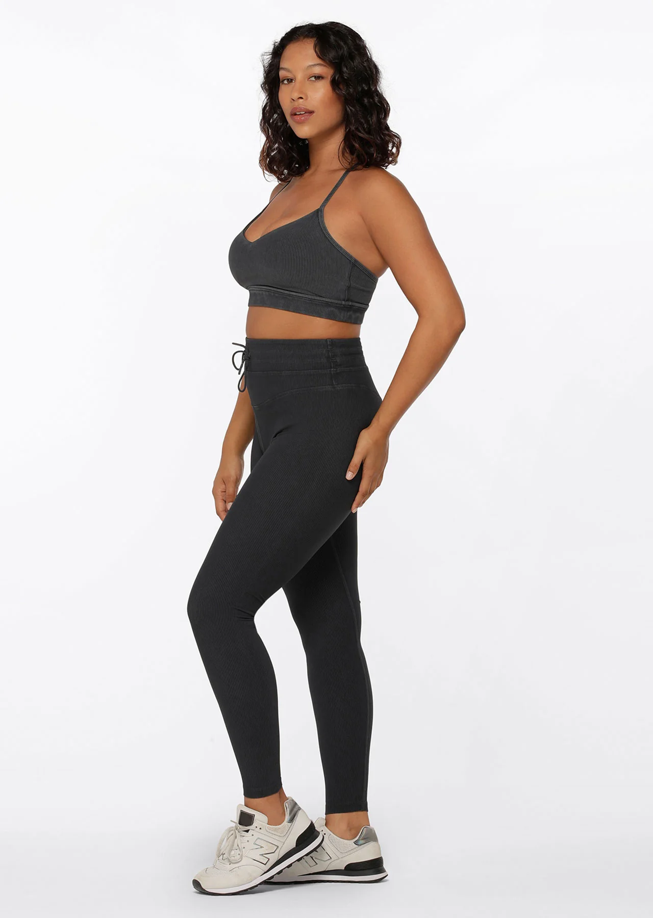 Yin Washed Rib Full Length Leggings