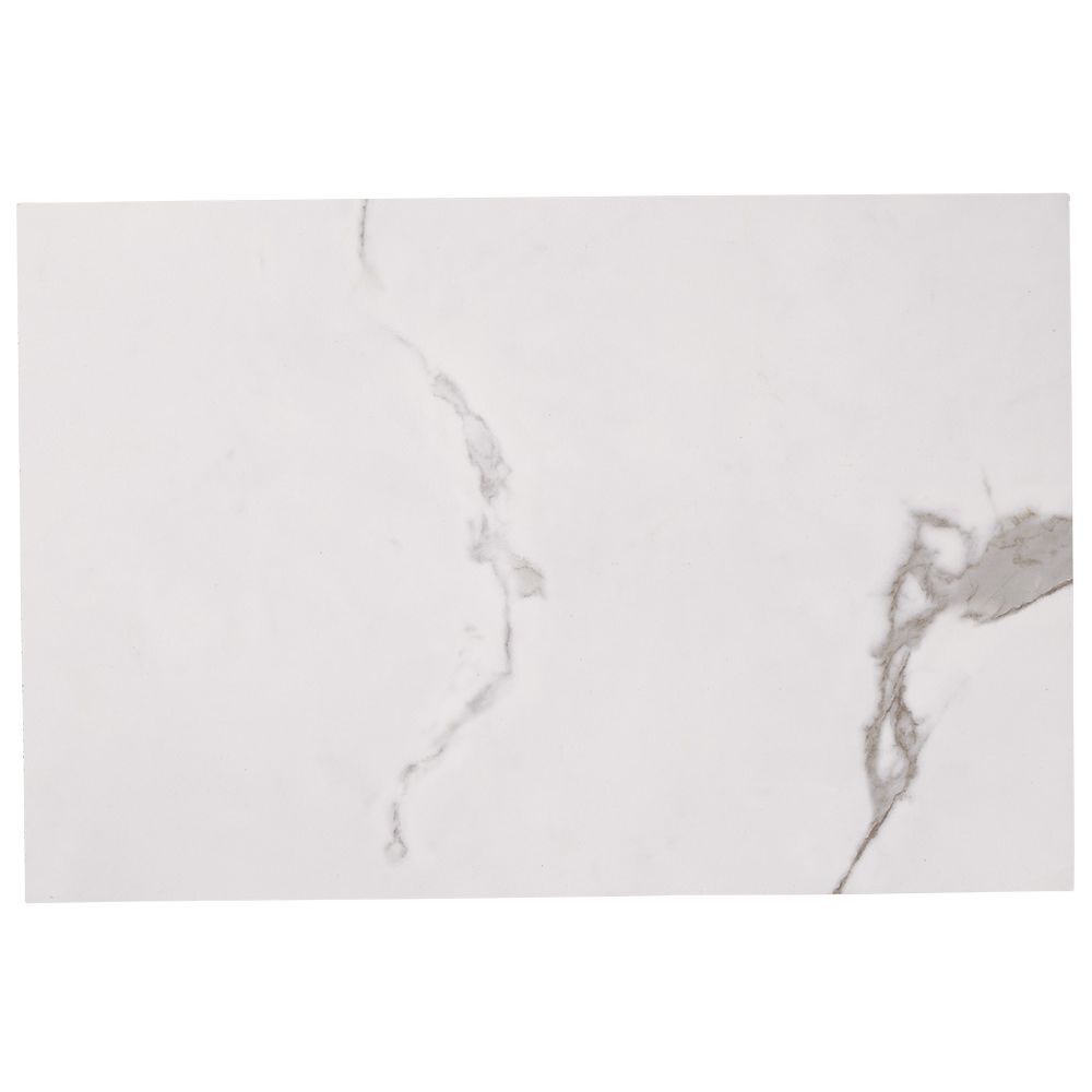 Set de table rectangulaire plastique effet marbre