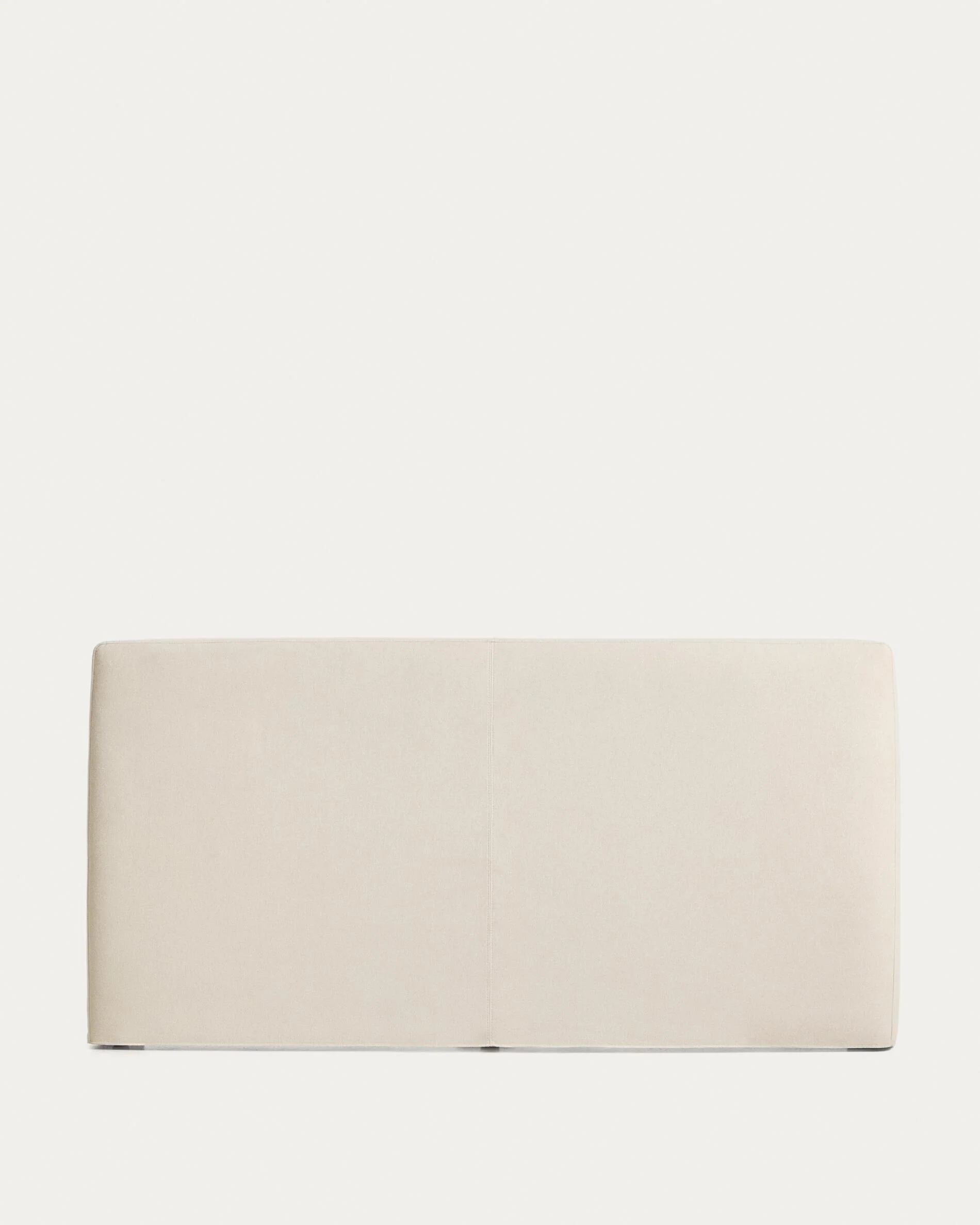 Blok ecru headboard with removable cover for bed up to 180cm