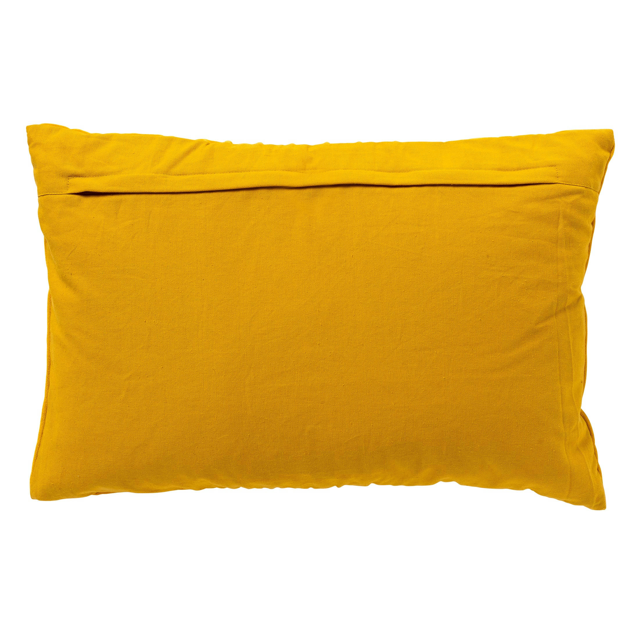 PAX - Coussin - jaune en velours 40x60 cm uni
