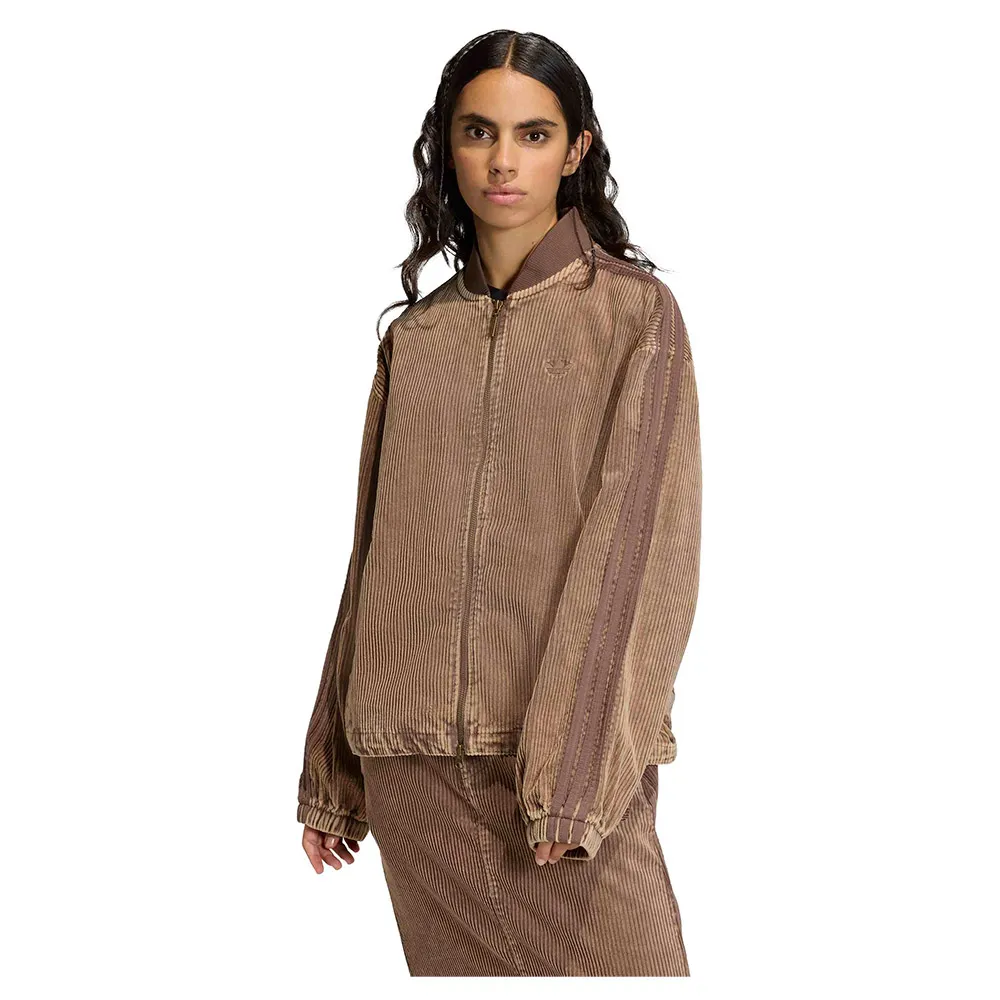 adidas Originals Corduroy SST full zip sweatshirt