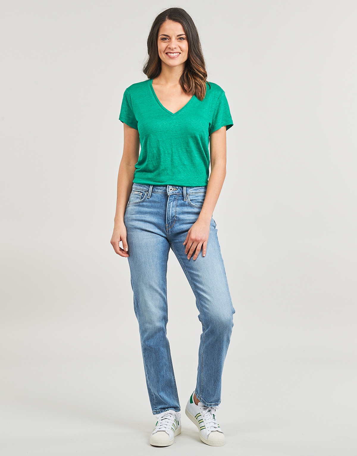 Pepe jeans - STRAIGHT JEANS HW - Jean