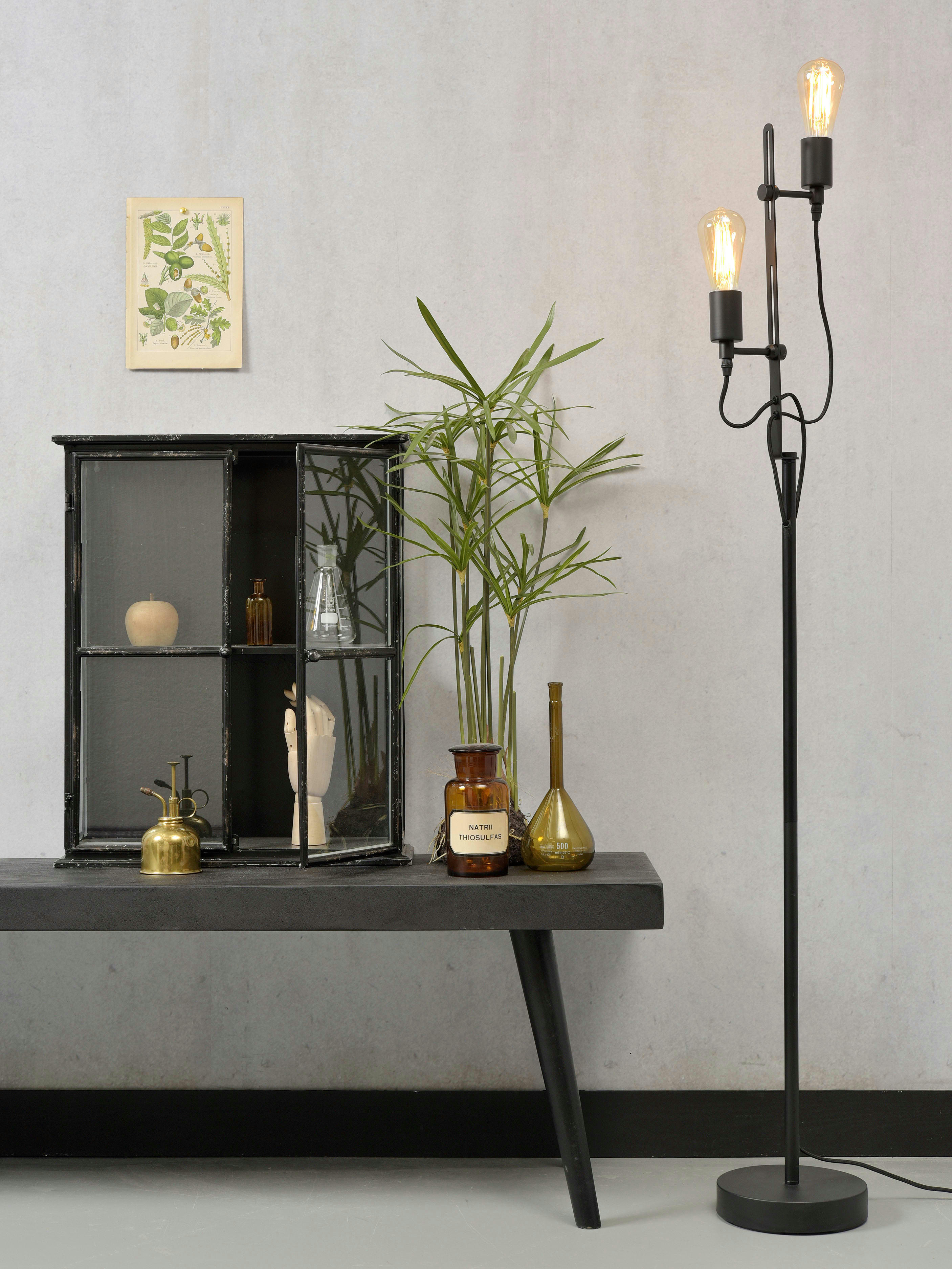 SEATTLE - Lampadaire noir H152cm