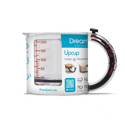 Dreamfarm UpCup Scrape Up Measuring Cup - 1 Cup /250ml
