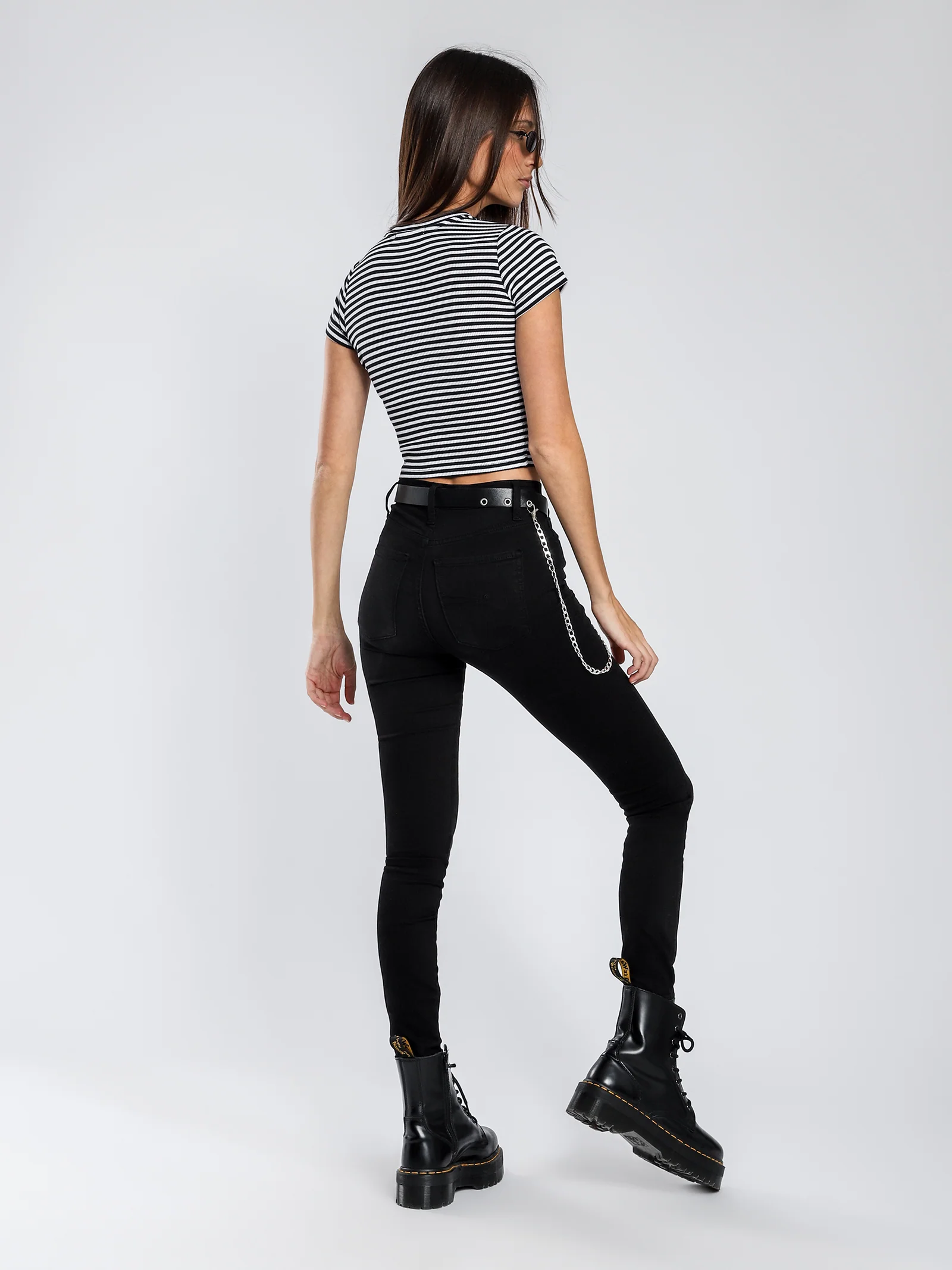 Kaya Rib Stripe Tee
