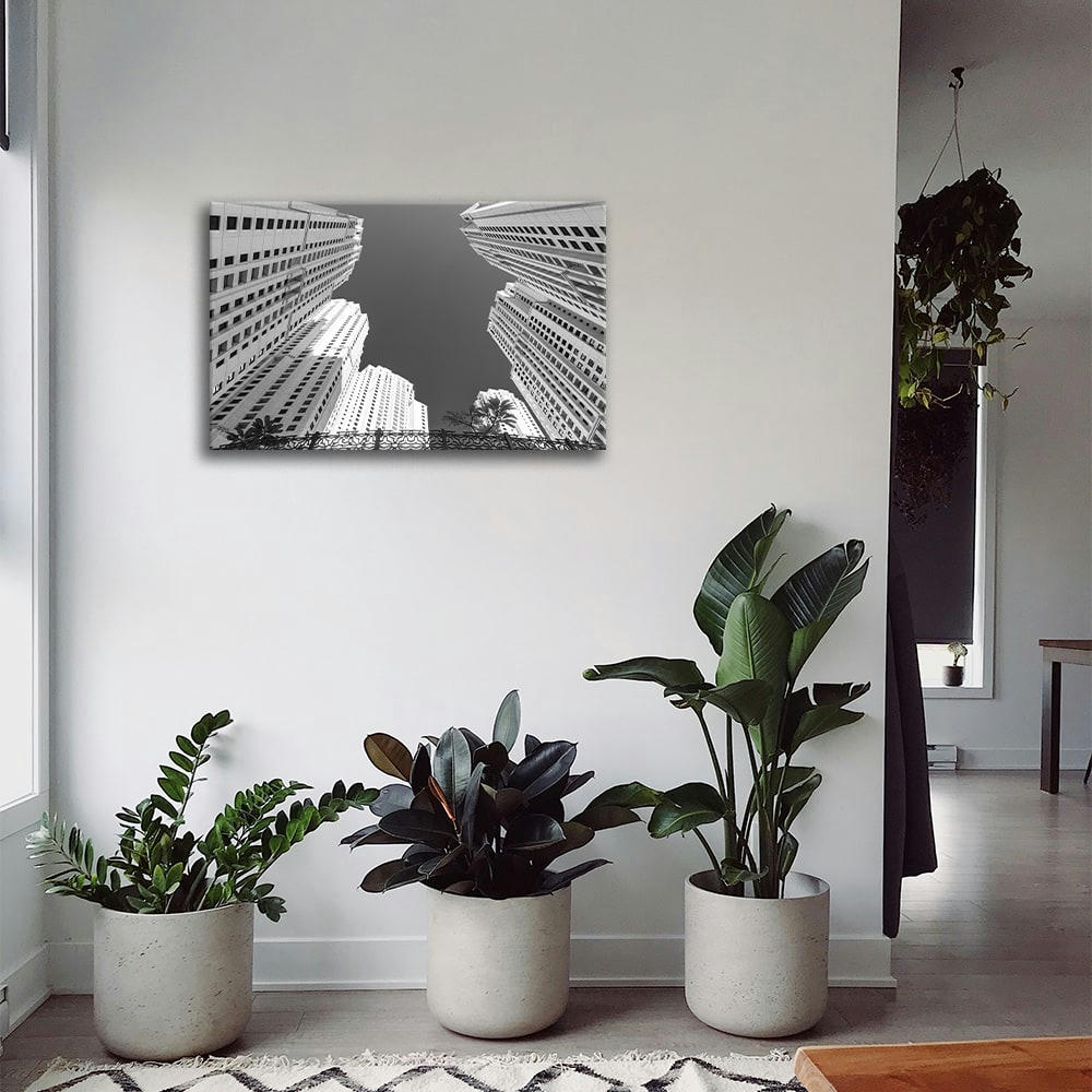 - Tableau impression sur toile regardez en haut 60x90cm