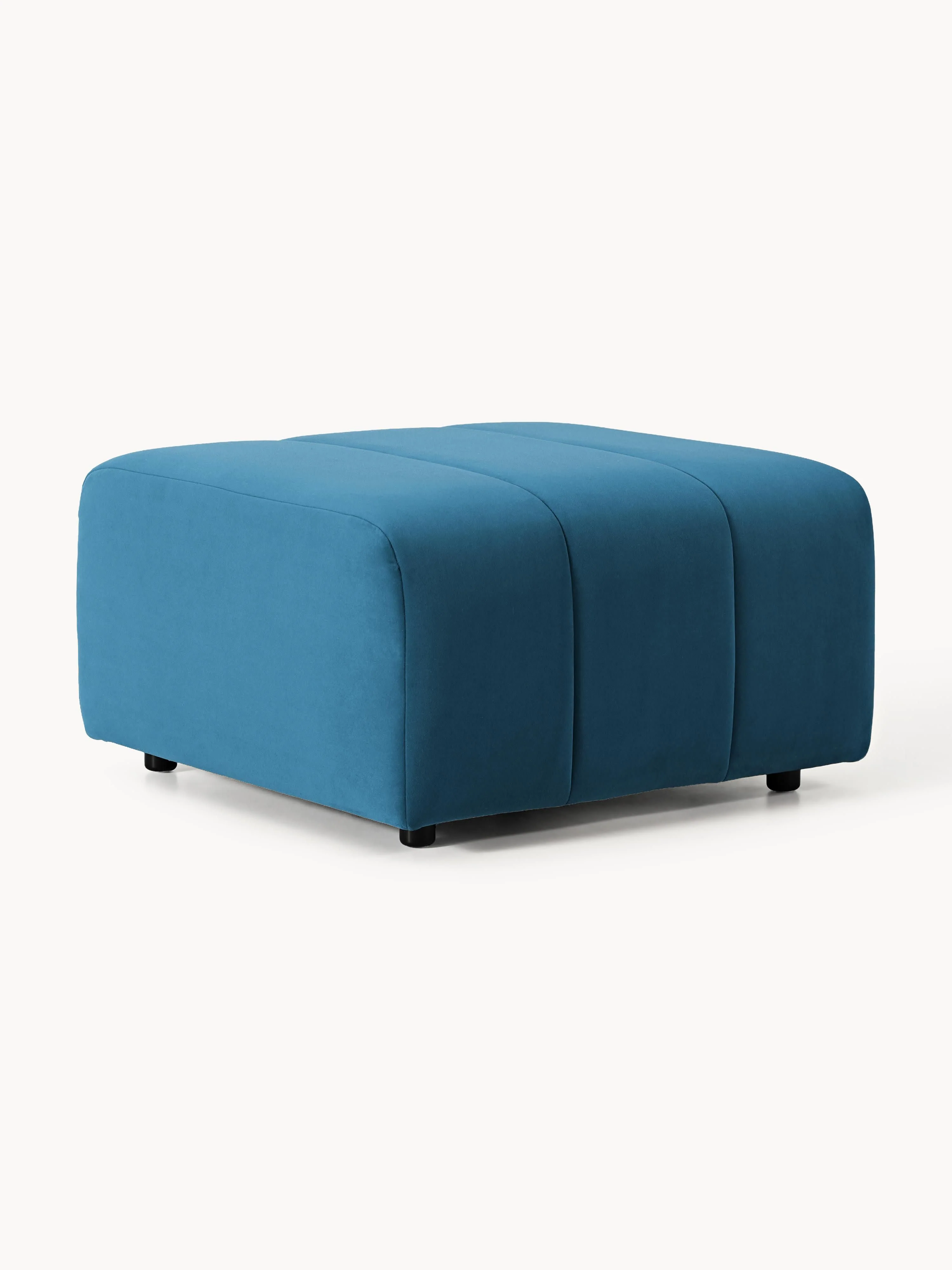 Samt-Sofa-Hocker Lena
