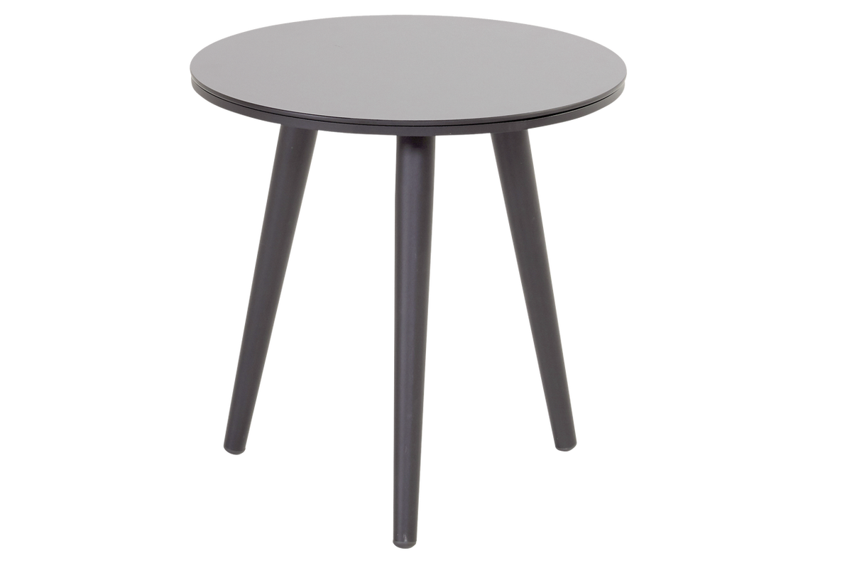 Hartman Bijzettafel Sophie Studio - Donkergrijs Aluminium - 45x45x45cm