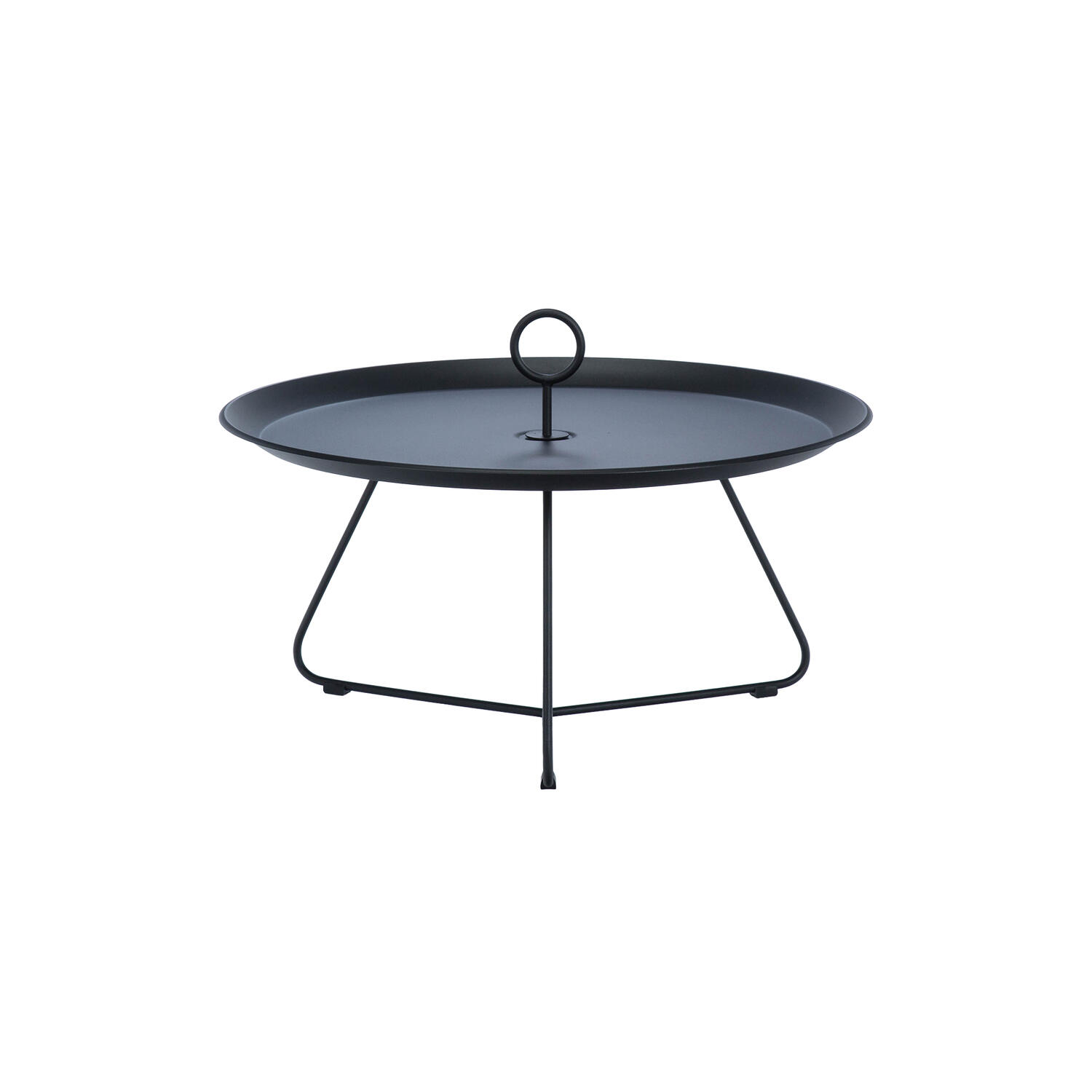EYELET bakkebord, black