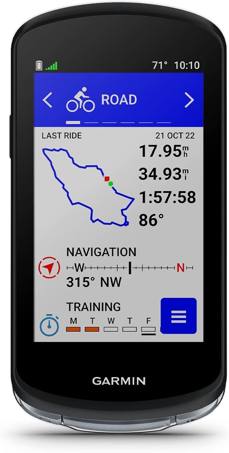 Garmin Edge 1040  GPS Bike Computer  On and Off-Road  Spot-On Accuracy  Long-Lasting Battery