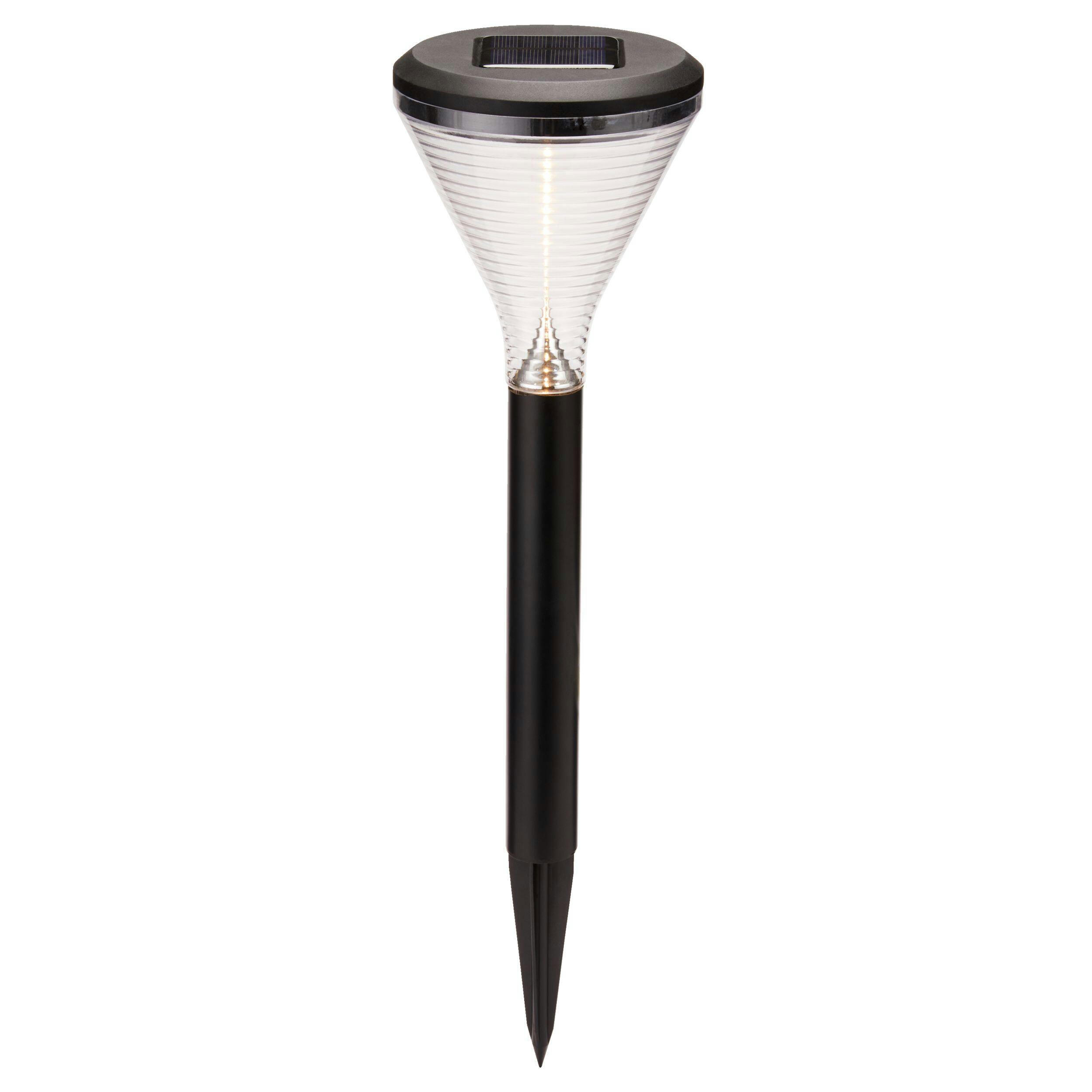 NOMA Outdoor Warm White LED Solar Tall Garden & Pathway Stake Light