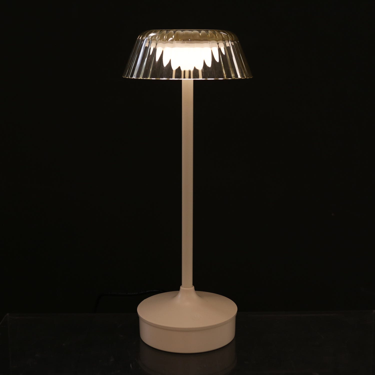 Lampada da tavolo touch 26,5 cm sabbia