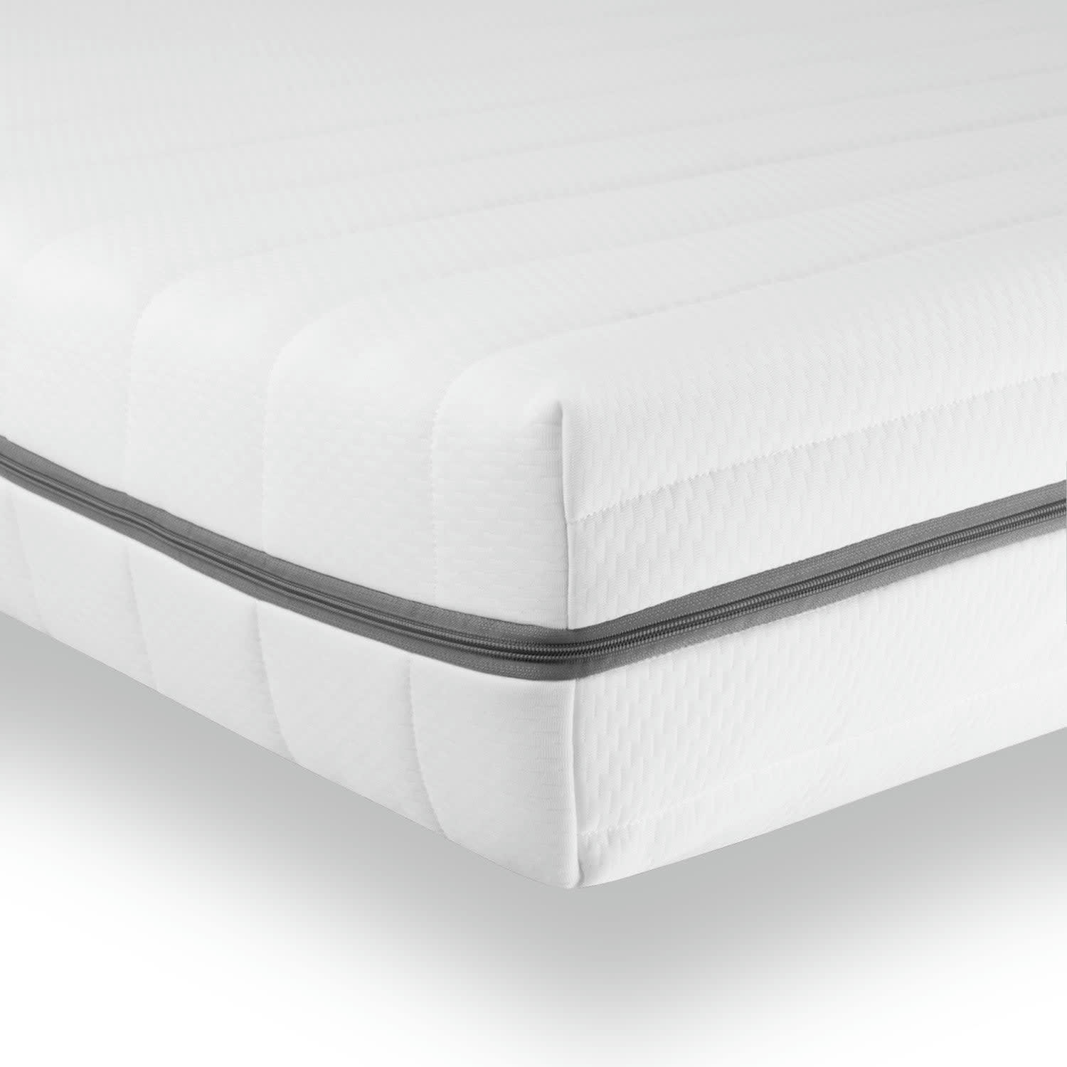- Matelas soutien ferme et housse lavable 140x200 cm épaisseur 15 cm