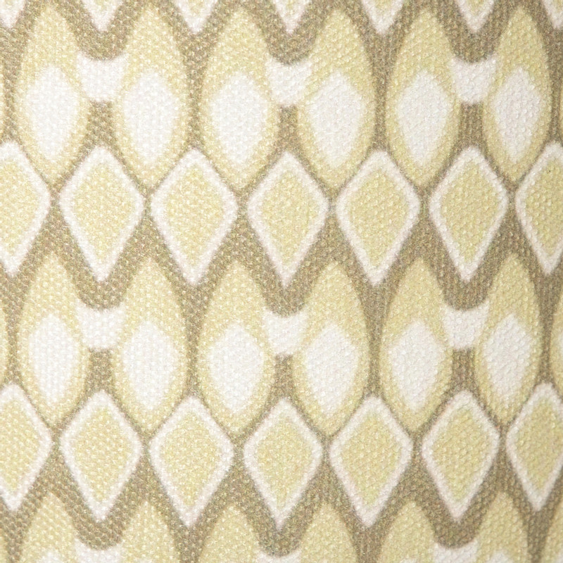 Lampenkap print groot - geel - &Oslash;24.5x17.5 cm