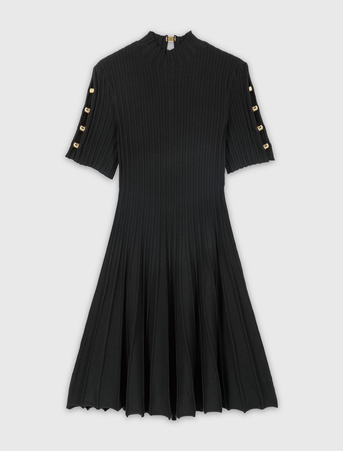 Robe courte en maille