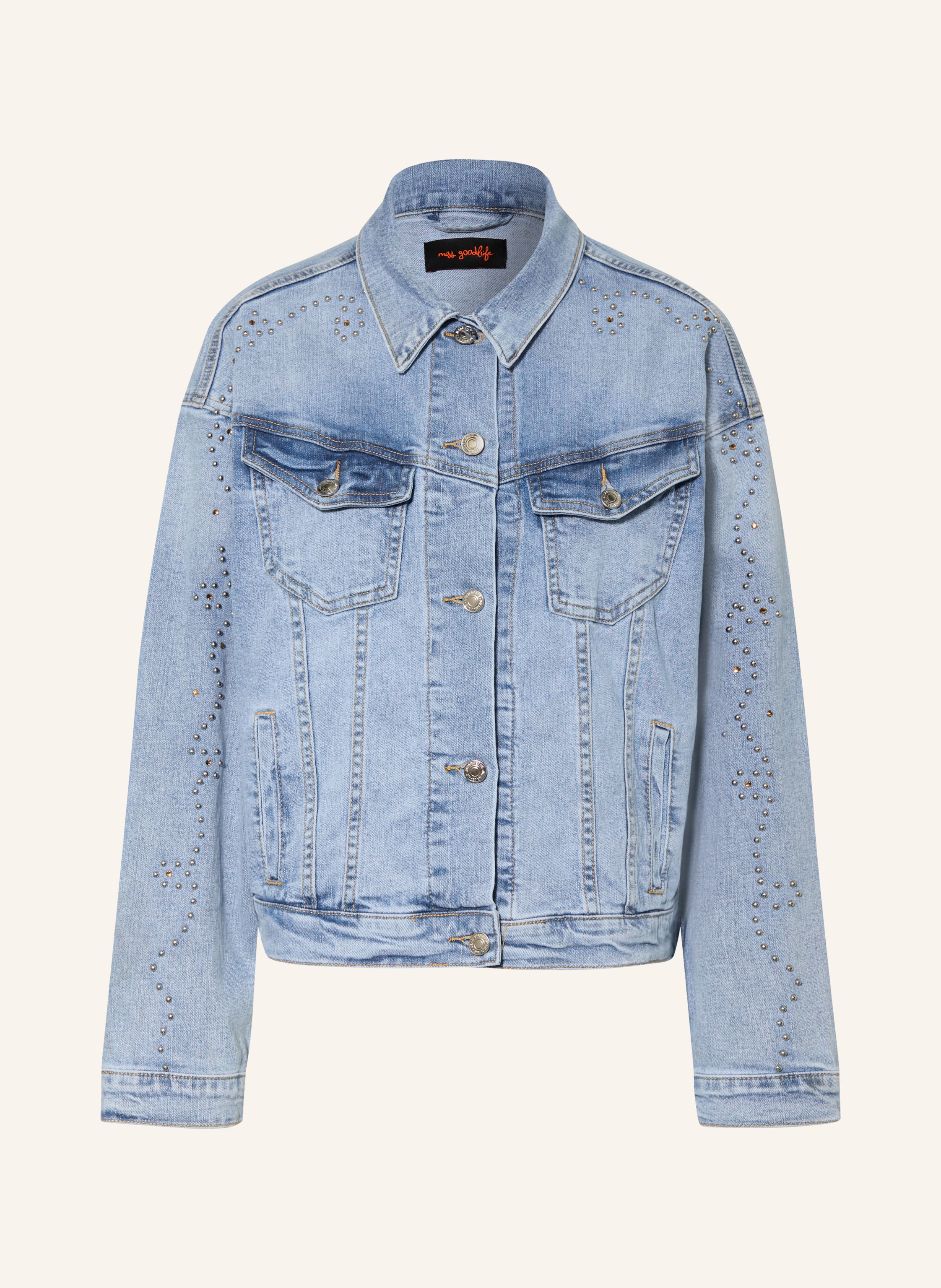 miss goodlife Jeansjacke mit Nieten