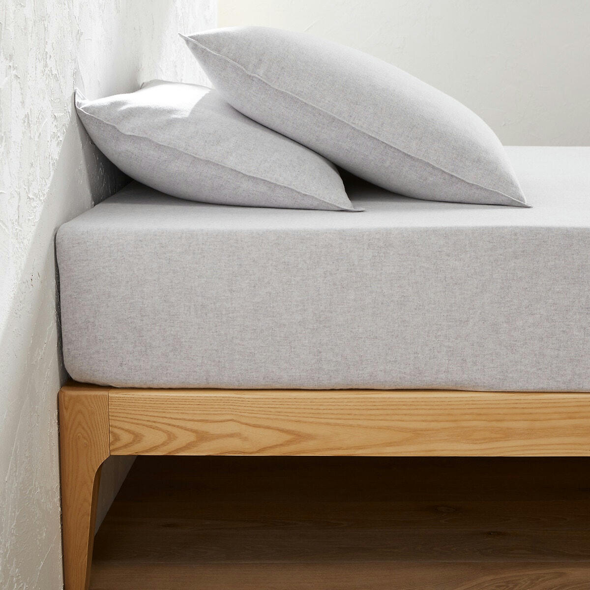 Drap-housse, flanelle coton, bonnet 30 cm, Clara
