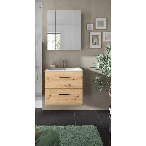 Badmöbel-Set, BxHxT: 60 x 185 x 46 cm, 3-teilig