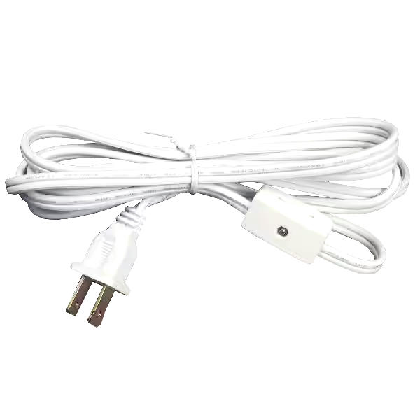 Atron Electro Industries LA945 Lampcord with Switch, Assorted Colours, 6-ft