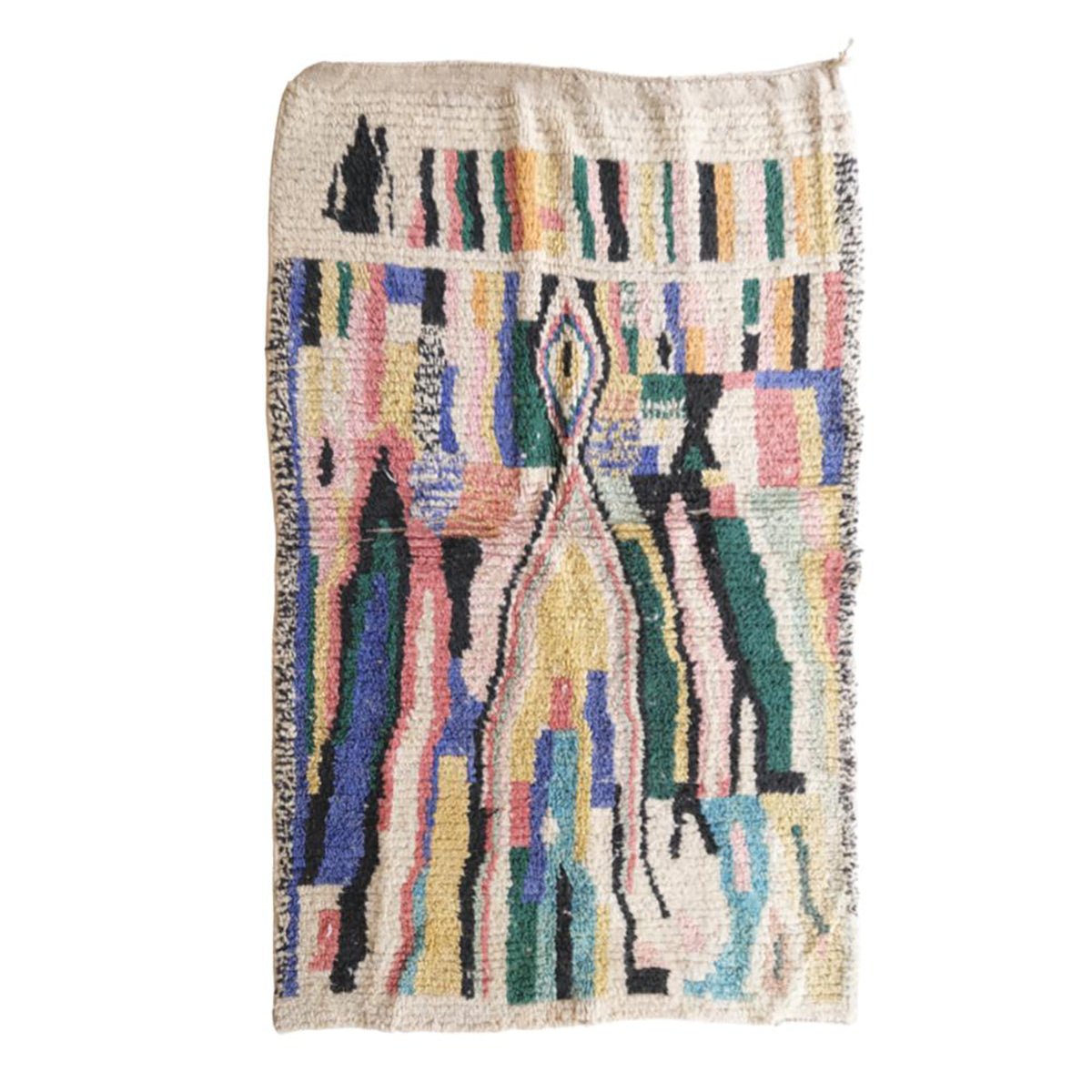AFK Living vloerkleed Berber - handgemaakt - Wol - 80 cm x 240 cm