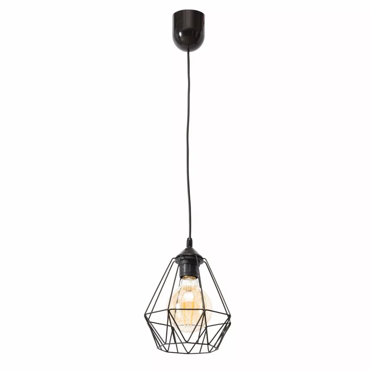 Lampa wisząca BENDINNI I czarna