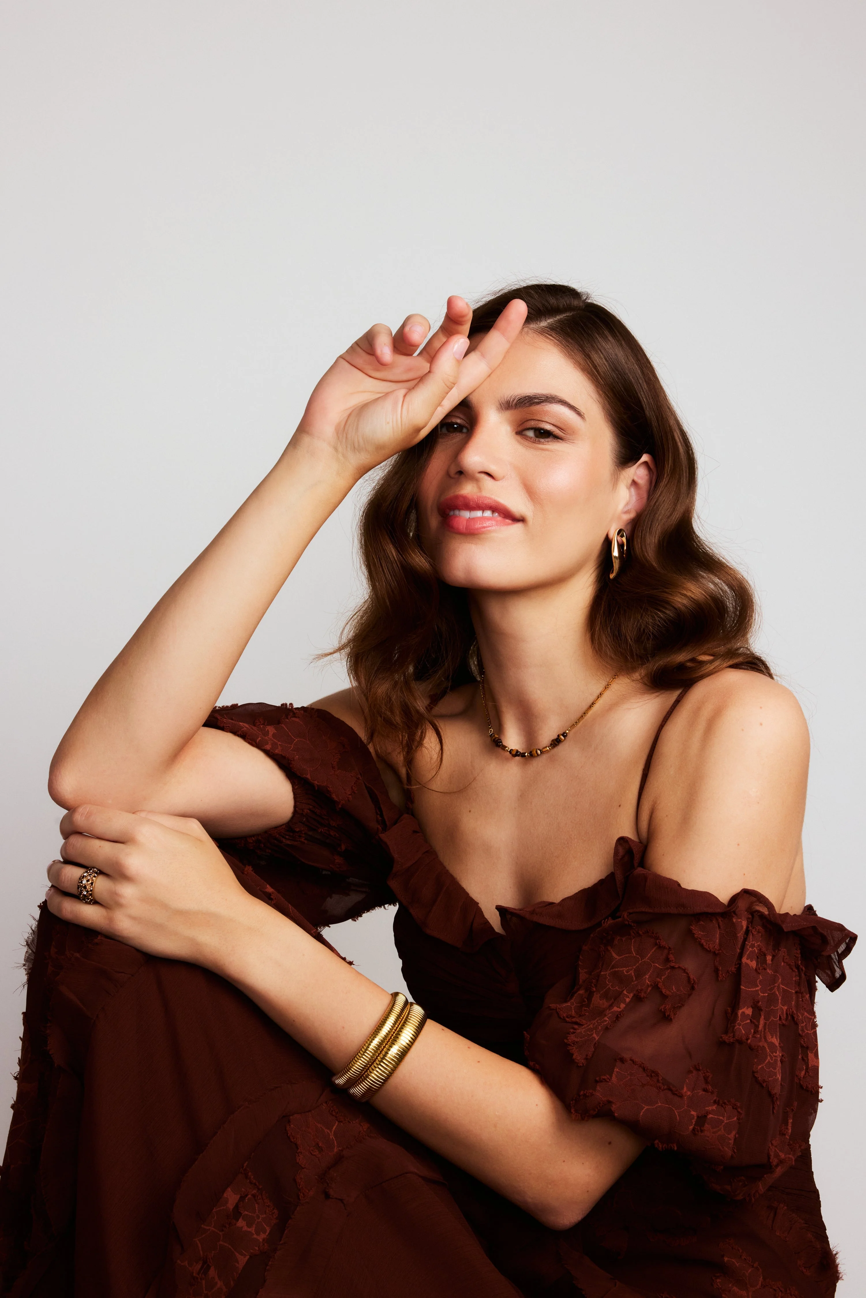 Brown Tones Ring Size 7