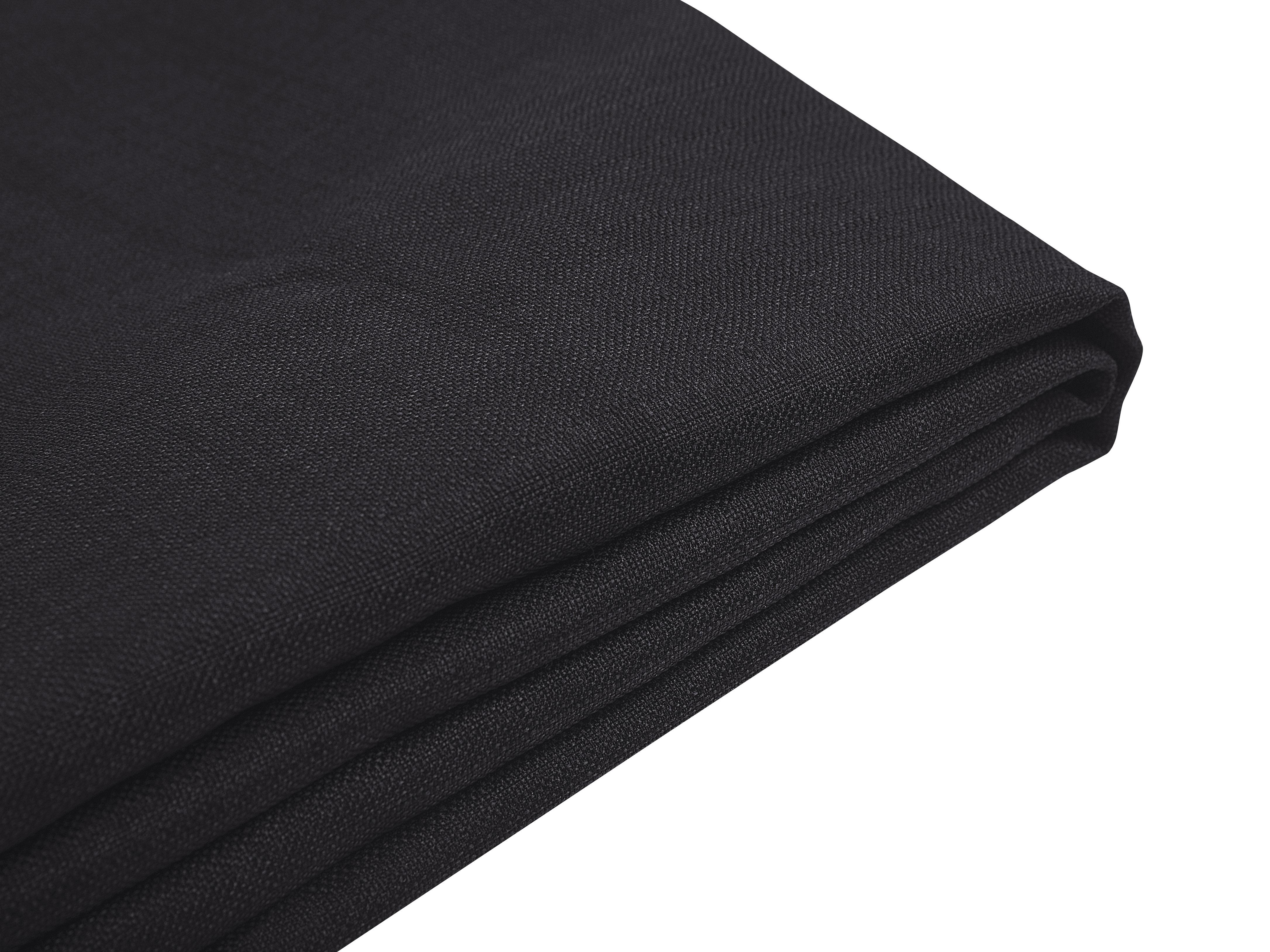 Bed Frame Cover FITOU 180 x 200 cm Black