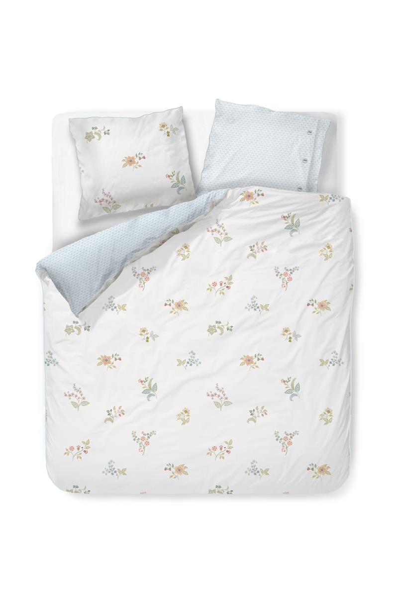 Pip Studio dekbedovertrek Blossom Chique - 240x200/220 cm - wit