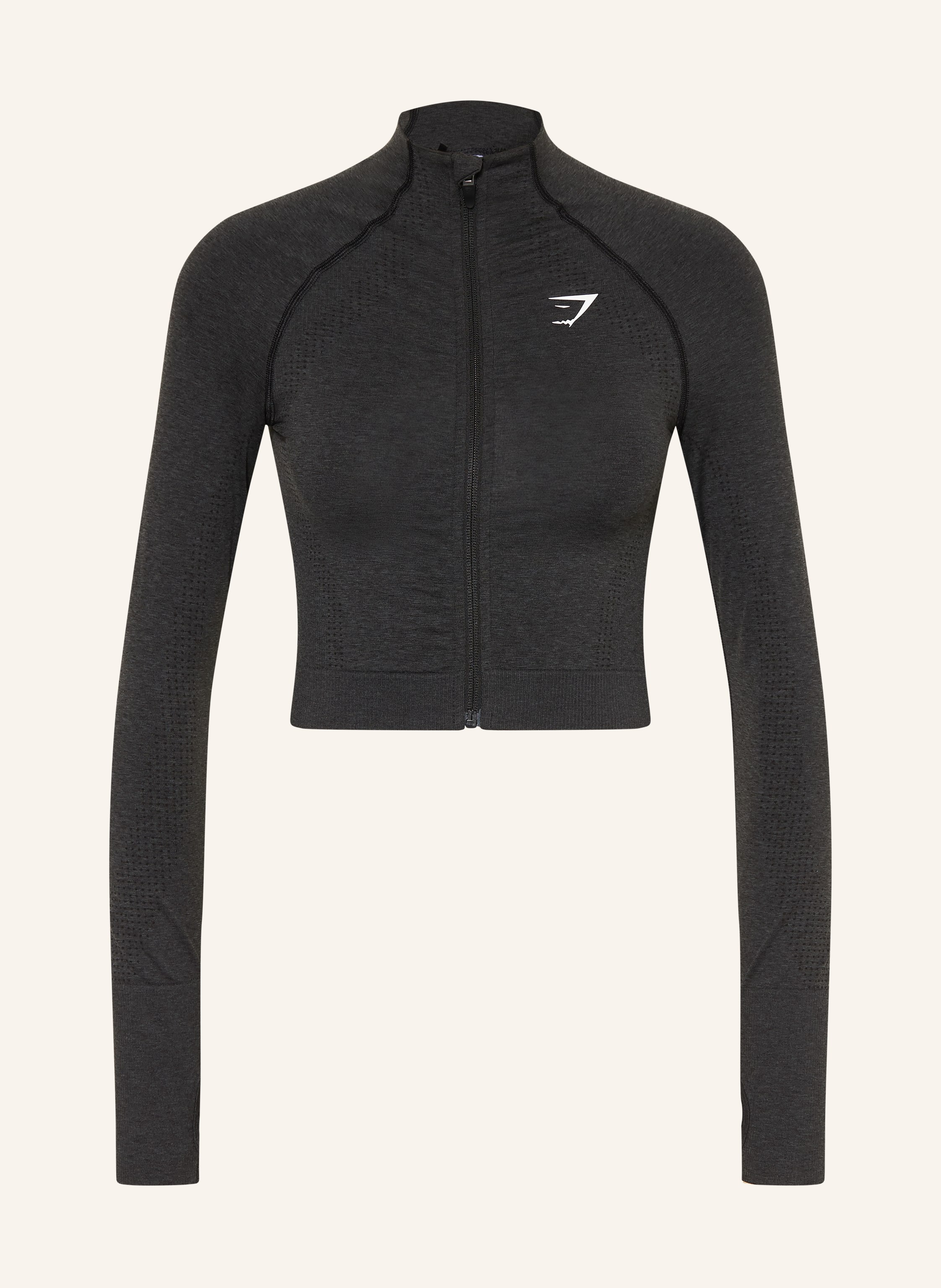 GYMSHARK Cropped-Trainingsjacke VITAL SEAMLESS 2.0