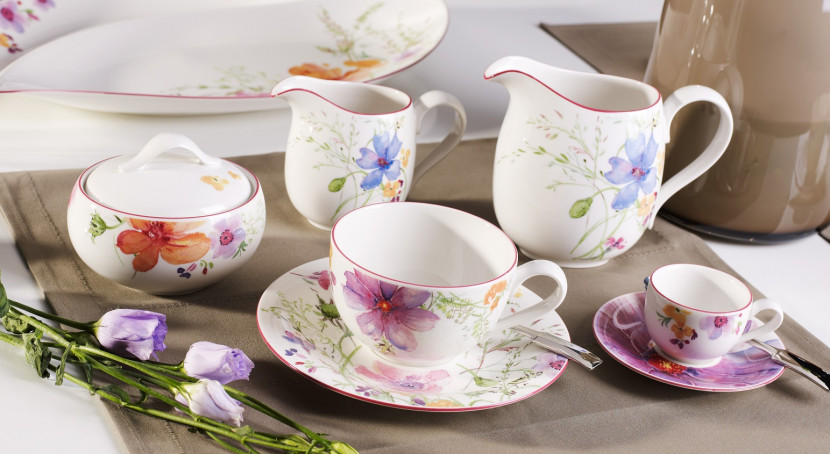 Spodek do filiżanki śniadaniowej Mariefleur Basic Villeroy & Boch