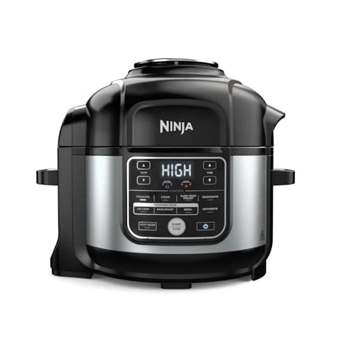 Ninja Foodi 10 in 1 6.5 Quart Pro Pressure Cooker Air Fryer Multicooker, Stainless, OS300: Home  Kitchen