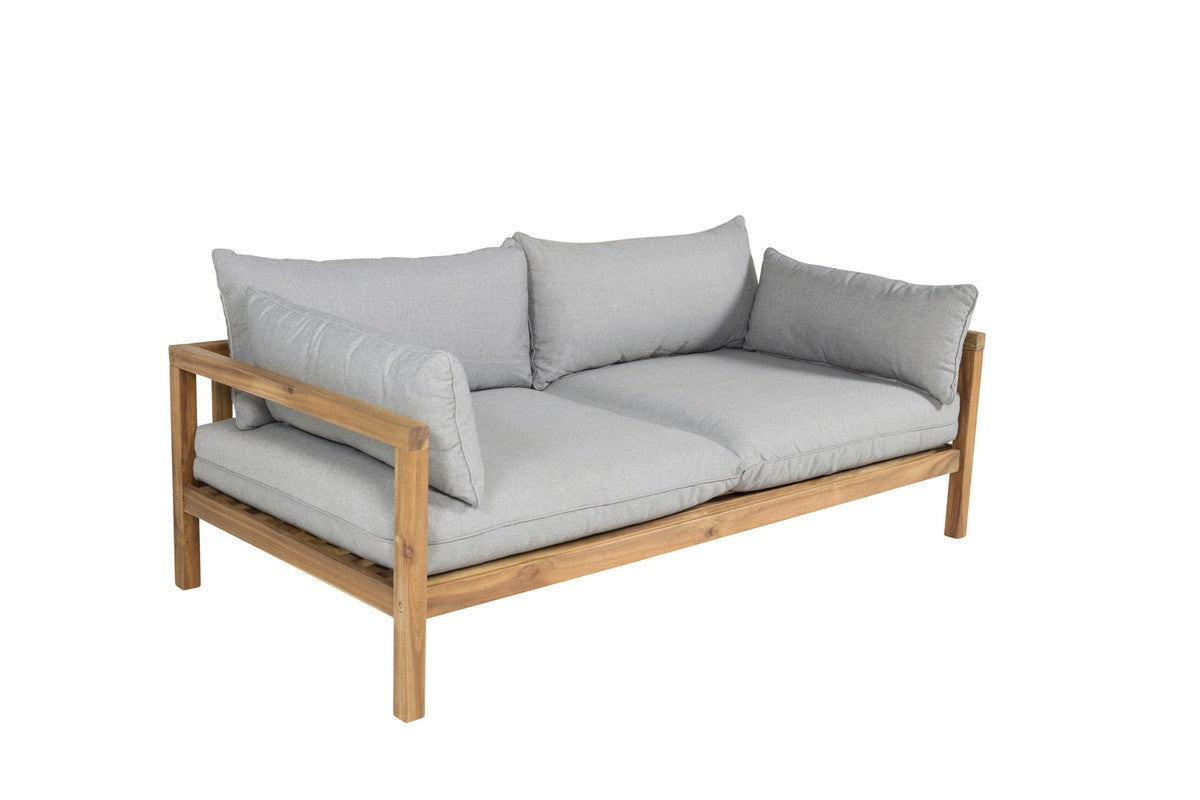 Rebellenclub Mirella 2-zits Tuinbank - Naturel Grijs