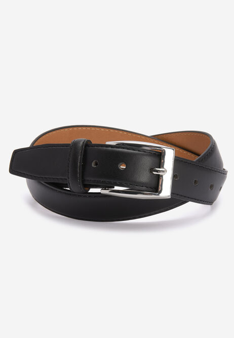Mens Plain Black Formal Suit Belt
