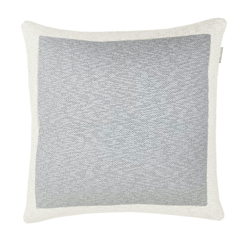 POSTER - Coussin affiche uni gris 50x50