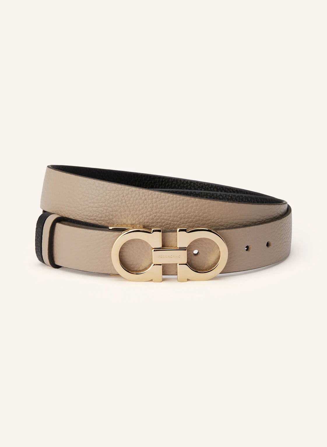 FERRAGAMO Ledergürtel DONNA zum Wenden