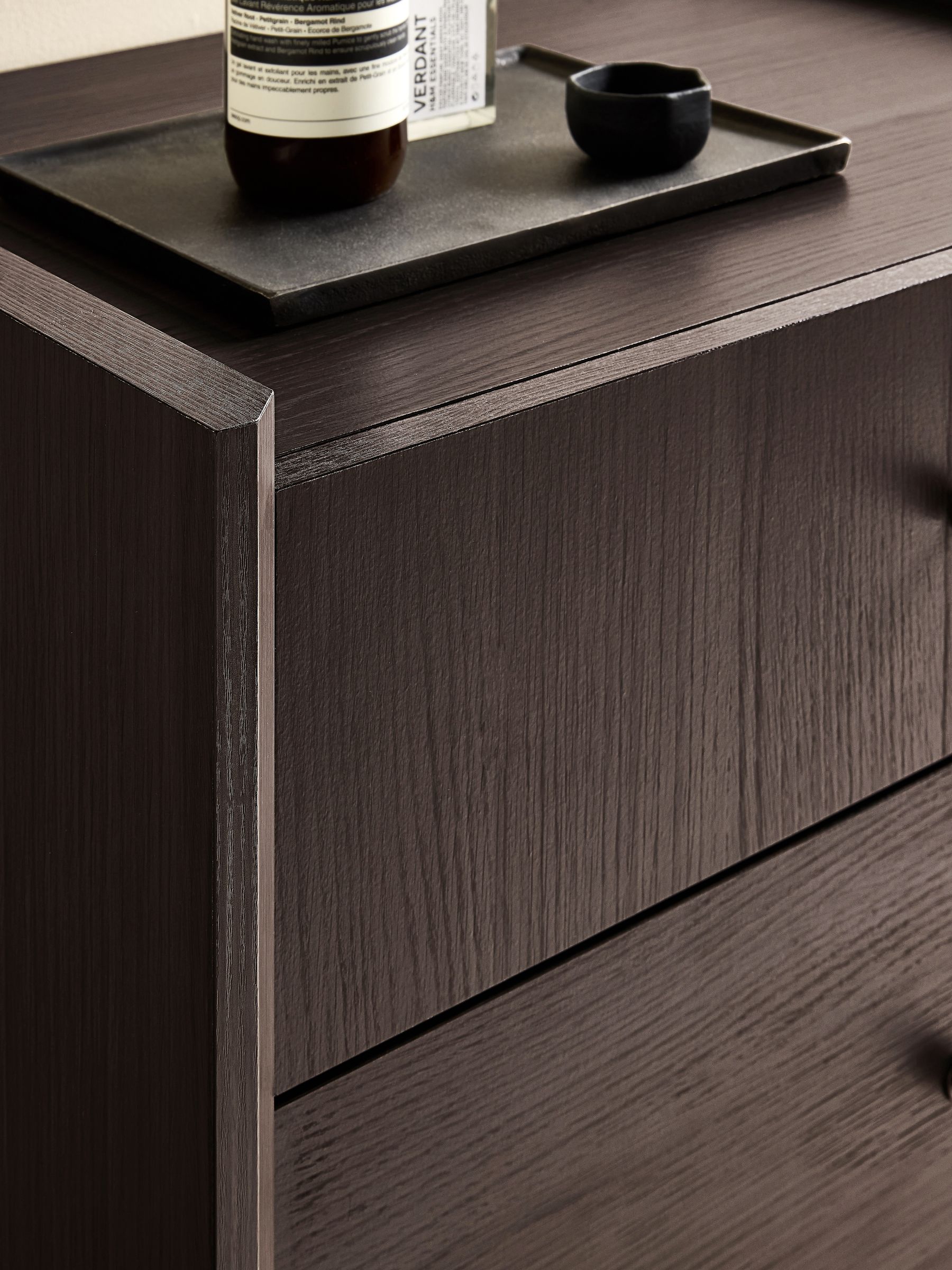 Macauley Chest of Drawers in Dark Brown